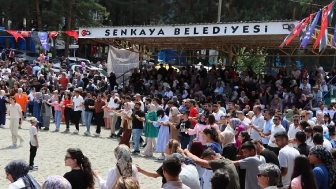 Şenkaya'da 18. Kültür, Sanat ve Bal Festivali'nde gurbetçiler buluştu, coşku dorukta!