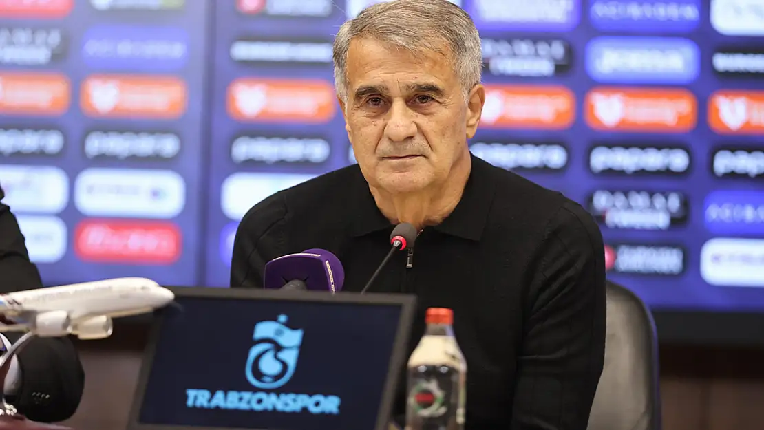 Şenol Güneş'ten çarpıcı açıklamalar