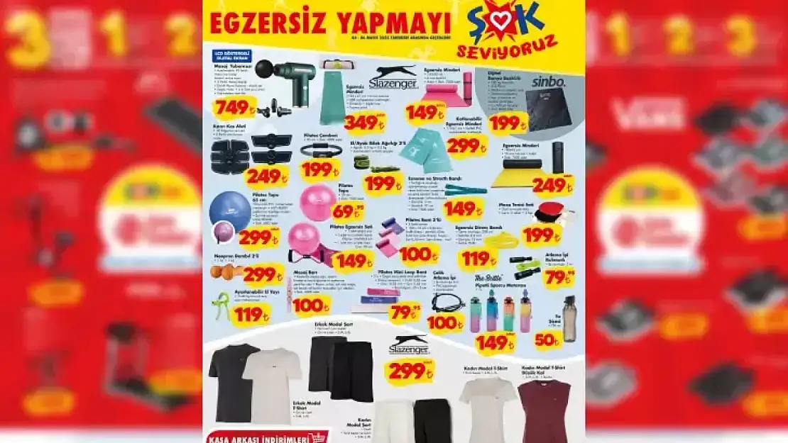 ŞOK'tan Bomba Gibi İndirim! Koşu Bandı Sadece 9.999 Tl! 3-6 Mayıs ŞOK Aktüel'de Yok Yok!