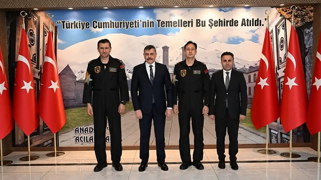 SOLOTÜRK ekibi Erzurum'da