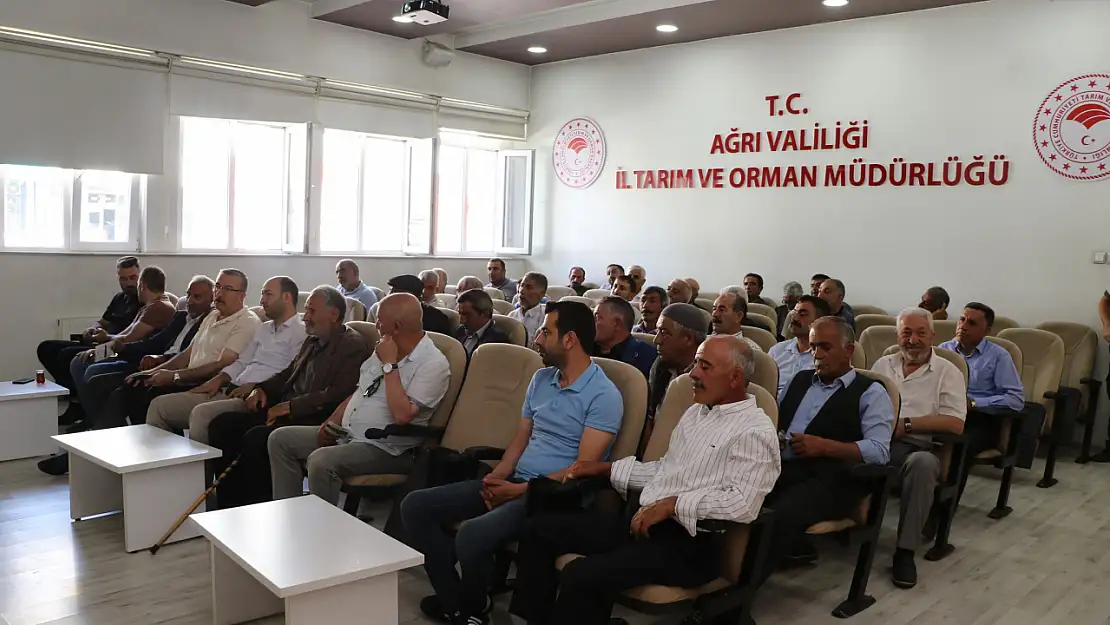 Tarım sayımı için Ağrı'da muhtarlar bilgilendirildi