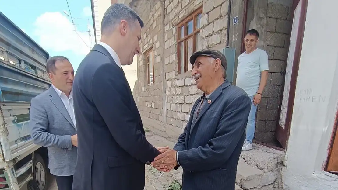 Tarım ve Orman Müdürlüğü'nden Kıbrıs gazisi Bahşi'ye bayram kutlaması