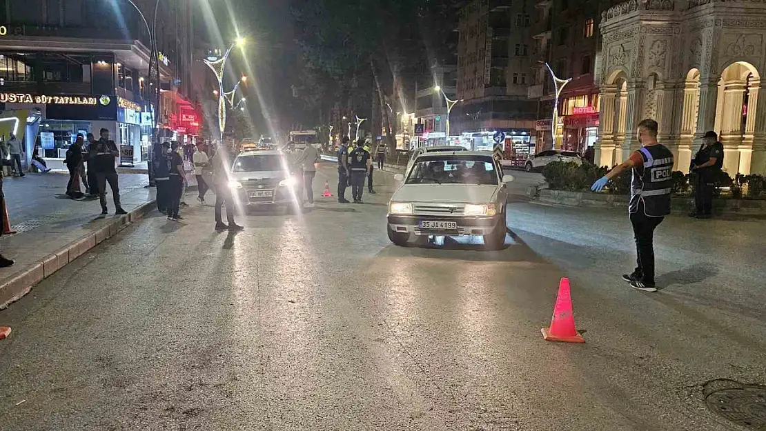 Tatvan'da 70 emniyet personeliyle asayiş uygulaması, güvenlik denetimleri sürüyor