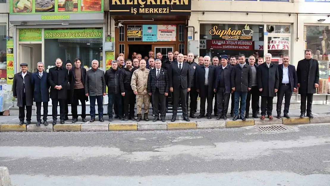 Tatvan Kaymakamı köy muhtarlarıyla buluştu