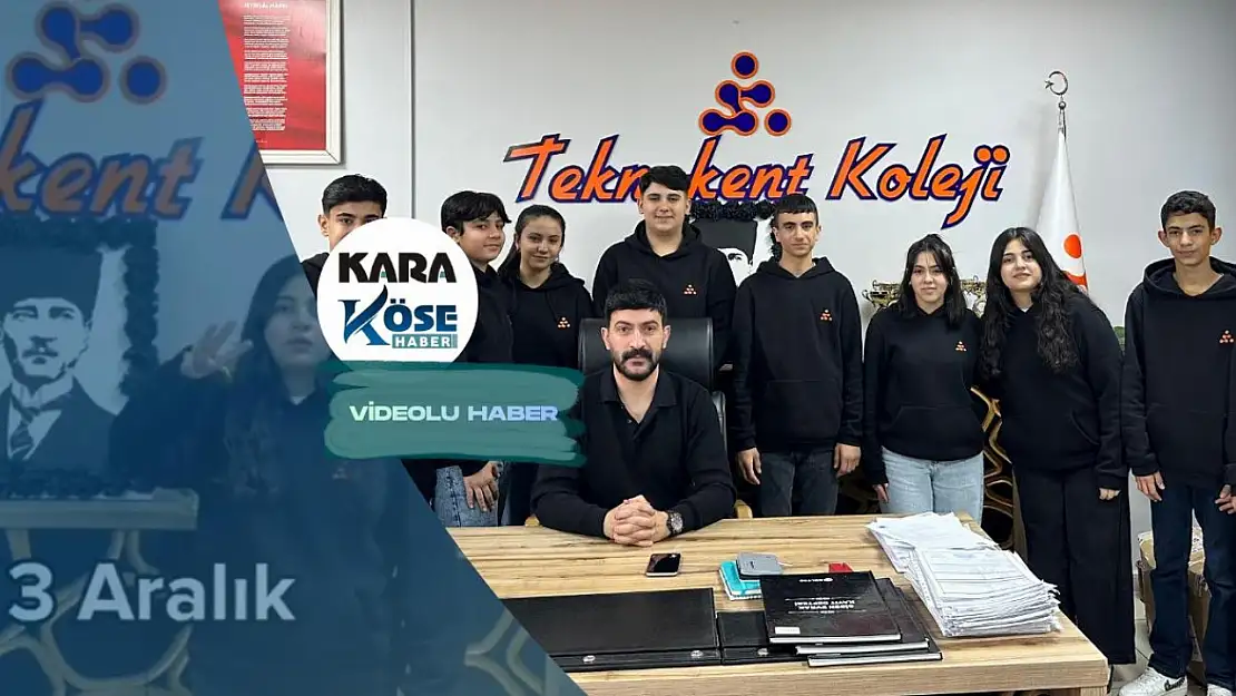 Teknokent Koleji öğrencileri işaret diliyle farkındalık oluşturdu
