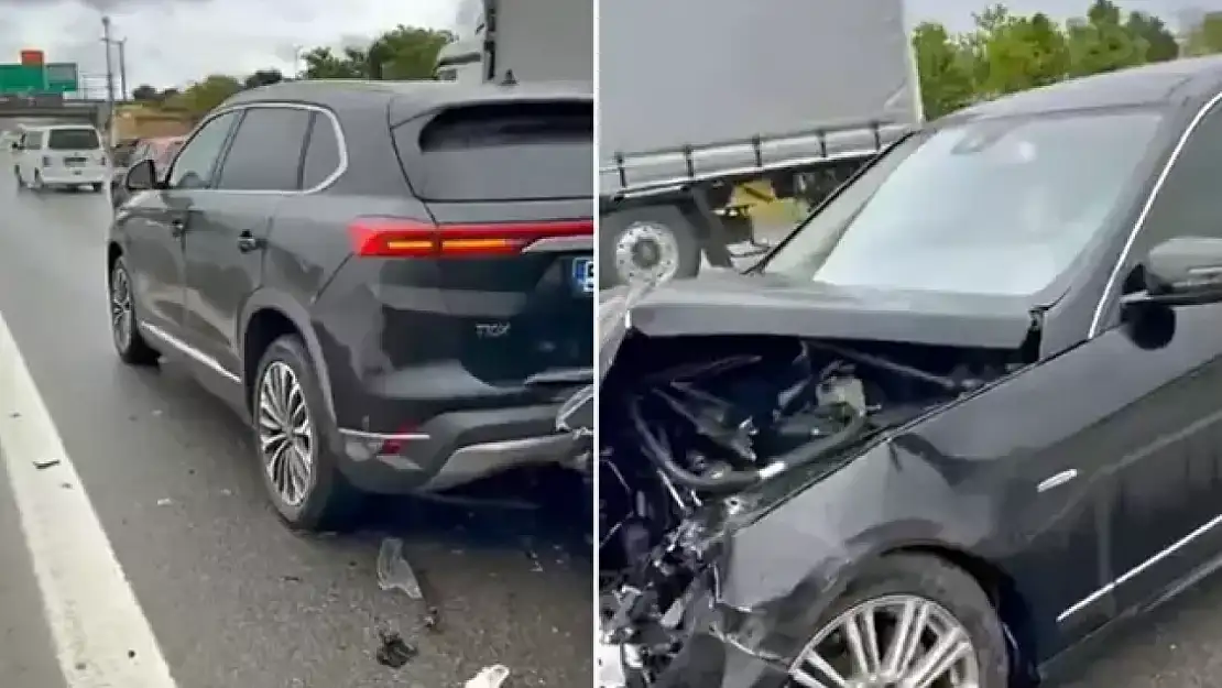 TOGG ile Mercedes Çarpıştı: Biri Haşat Oldu!