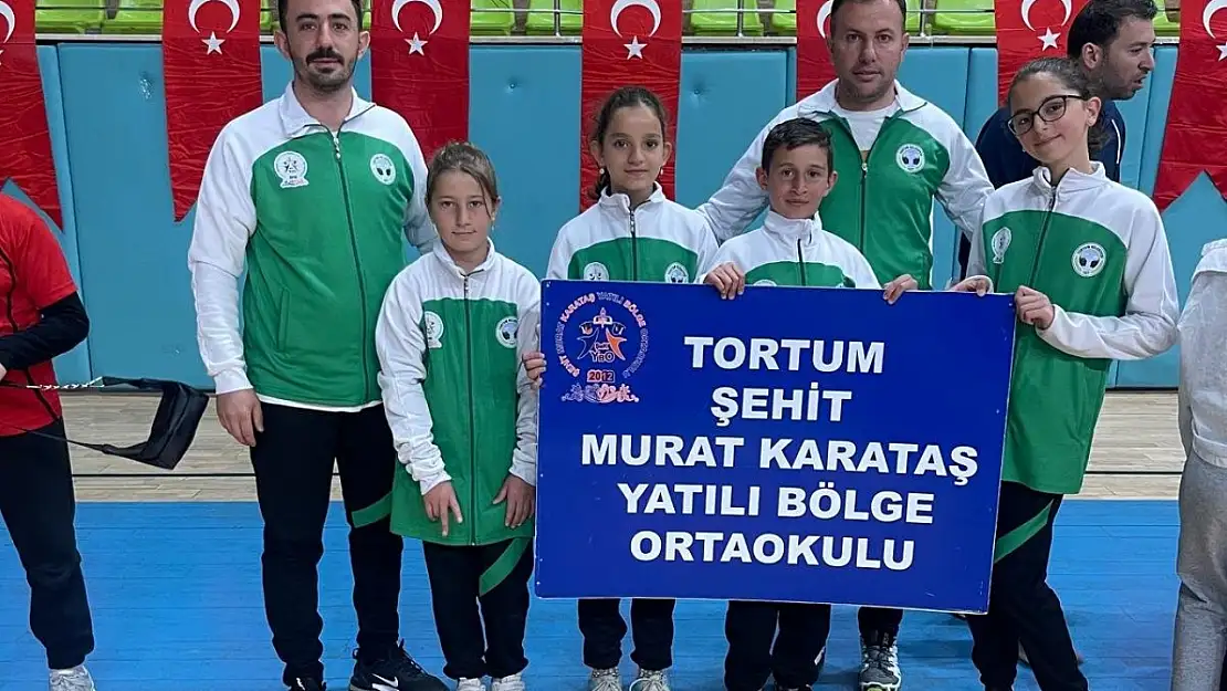 Tortum'un Gururu Şehit Murat Karataş YBO Öğrencileri Bölge 3'üncüsü Oldu