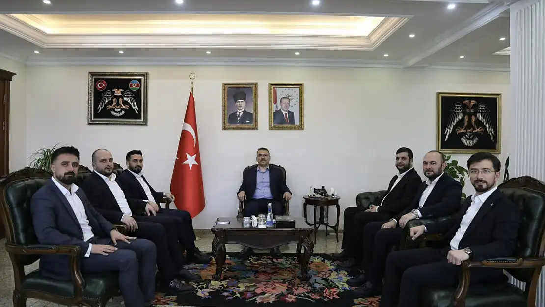 TÜGVA Genel Başkanı İbrahim Beşinci'den Iğdır Valisi Ercan Turan'a Ziyaret
