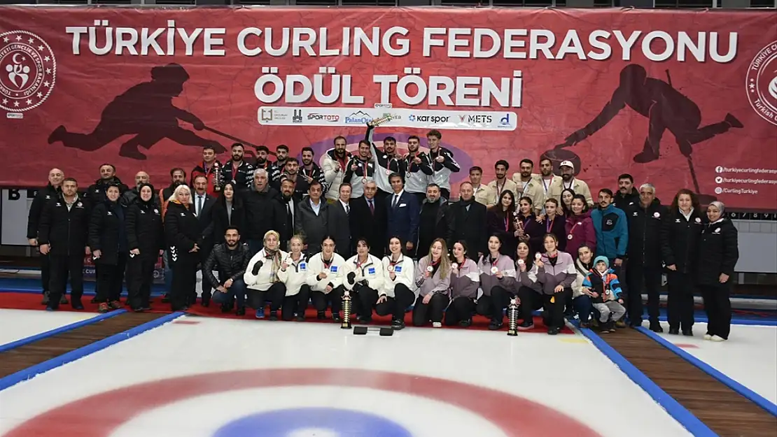 Türkiye Curling Süper Lig Şampiyonası Erzurum'da sona erdi