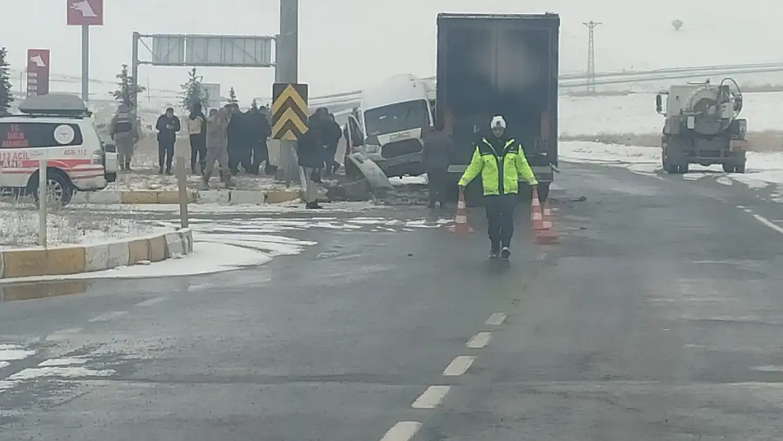 Tutak'ta feci kaza meydana geldi!