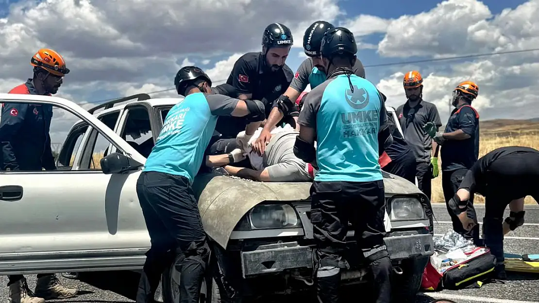UMKE Ekipleri, Van'da Acil Durum Tatbikatıyla Afetlere Hazırlıkta Güçlendi