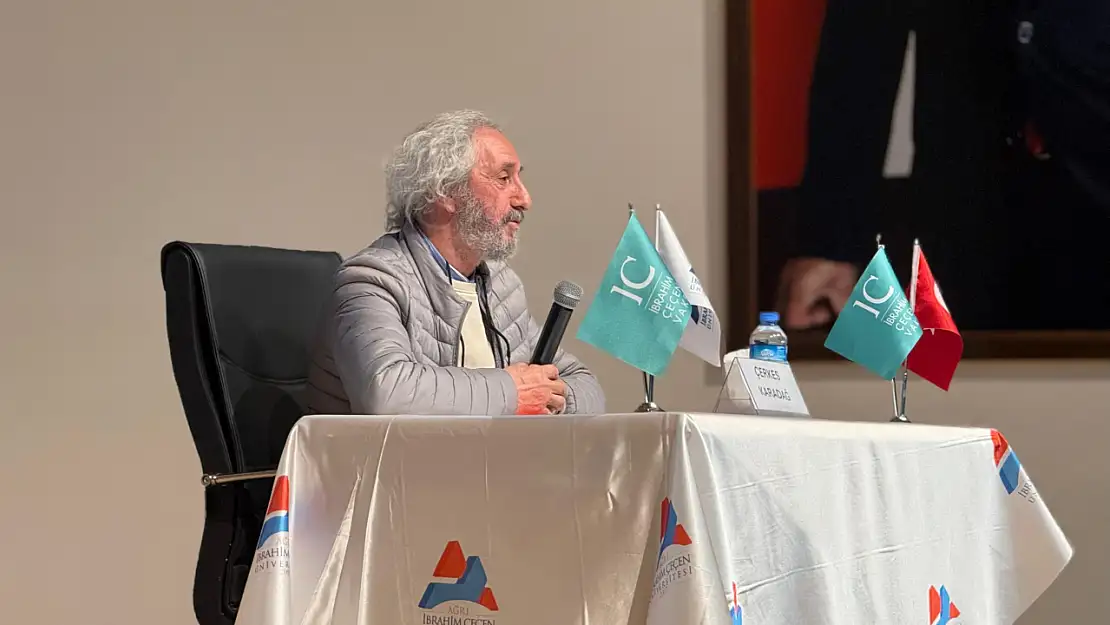 Usta fotoğrafçı Çerkes Karadağ Ağrı'da sanatseverlerle buluştu