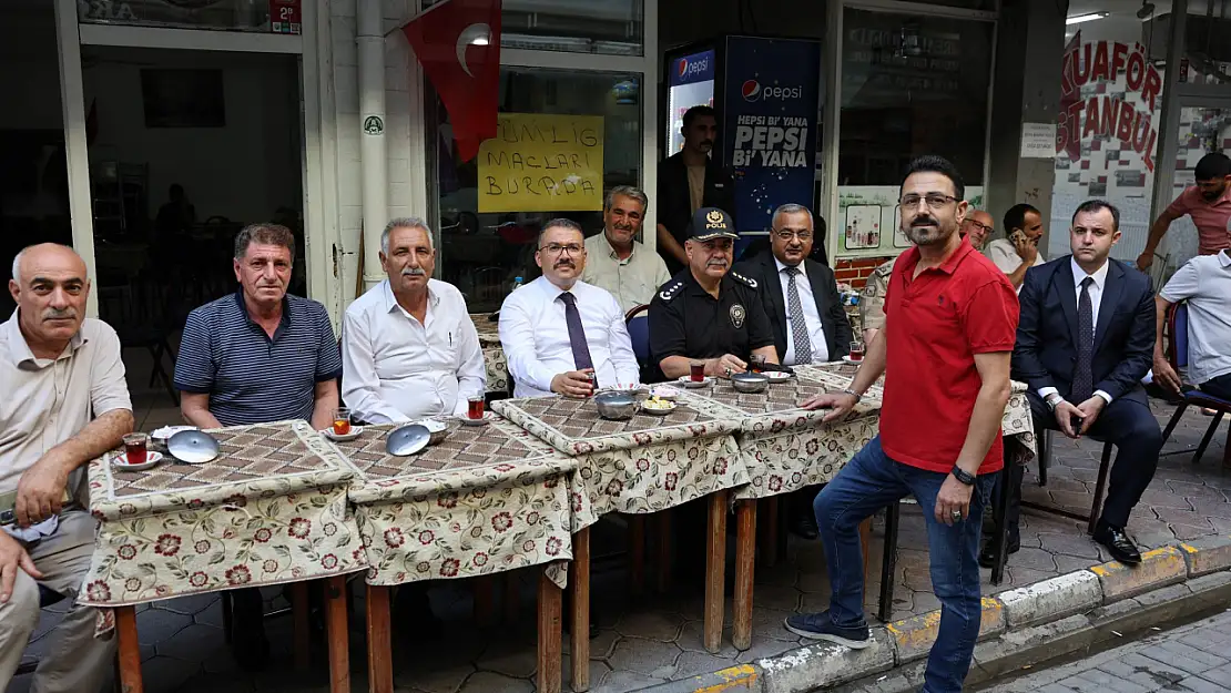 Vali Ercan Turan'dan Şehir Merkezi Esnaf ve Vatandaş Ziyaretleri