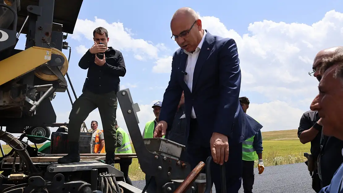 Vali Koç'tan kritik yol incelemesi: KÖYDES projesiyle köyler birbirine daha yakın