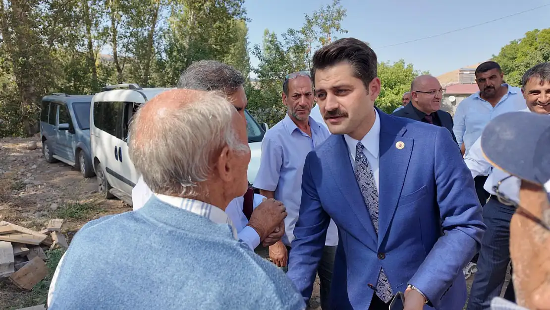 Vali Turan ve Yetkililer Ortabucak Köyünü Ziyaret Etti