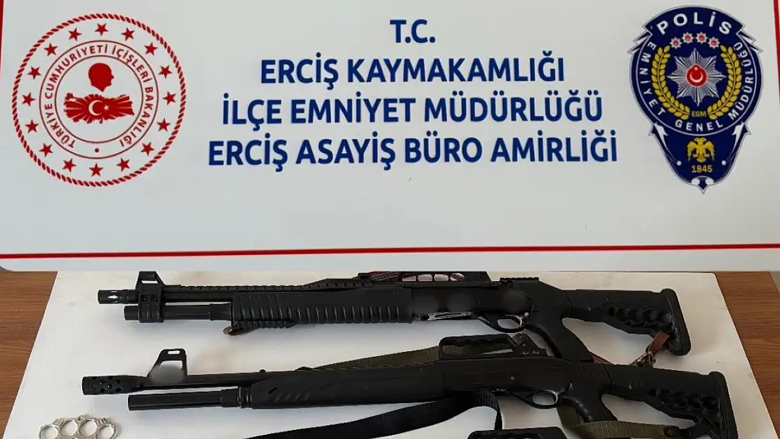 Van'da 58 Suçlu Tutuklandı, Silah ve Mühimmat Ele Geçirildi