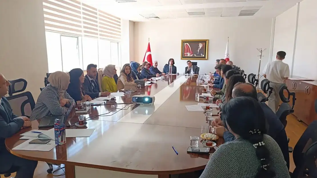 Van'da Bağımlılıkla Mücadele Kapsamında İşbirliği Toplantısı Gerçekleştirildi