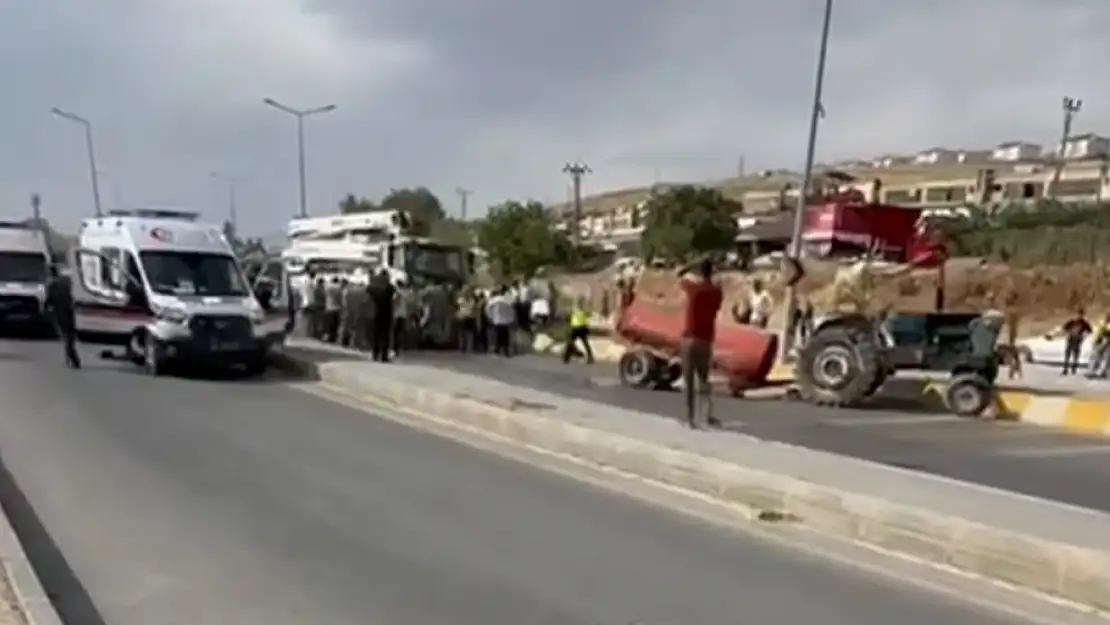 Van'da beton pompası ve traktör çarpıştı: 2 yaralı, soruşturma başlatıldı!