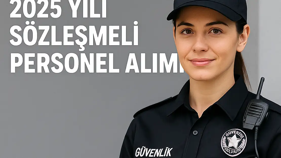 Van'da Gençlik ve Spor Bakanlığı'ndan 2025 Yılı Sözleşmeli Personel Alımı