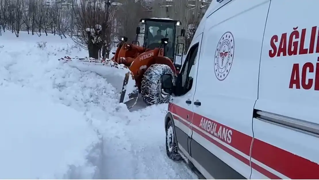 Van'da hasta için 4 saatlik seferberlik