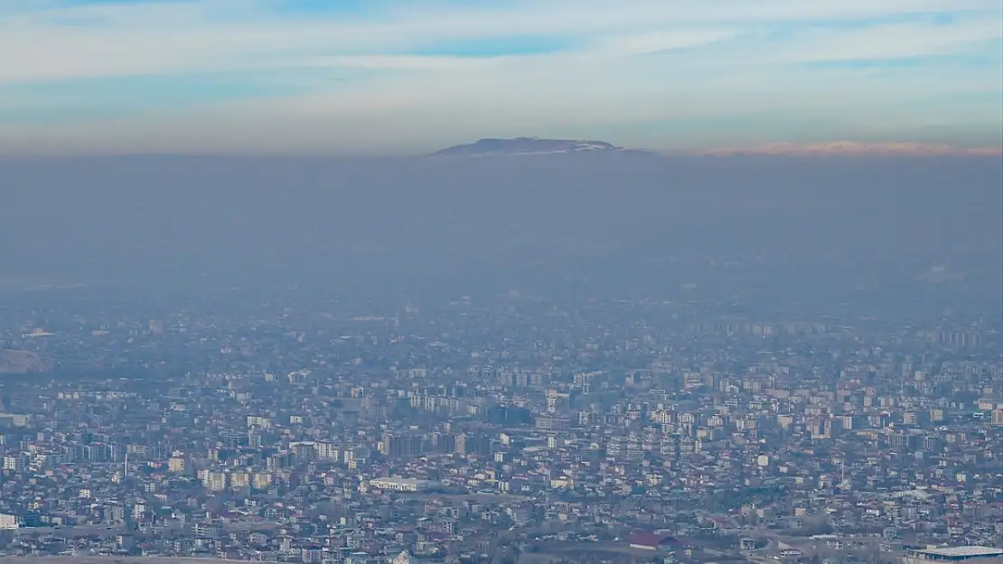 Van'da hava kirliliği yüksek basıncın etkisiyle artıyor