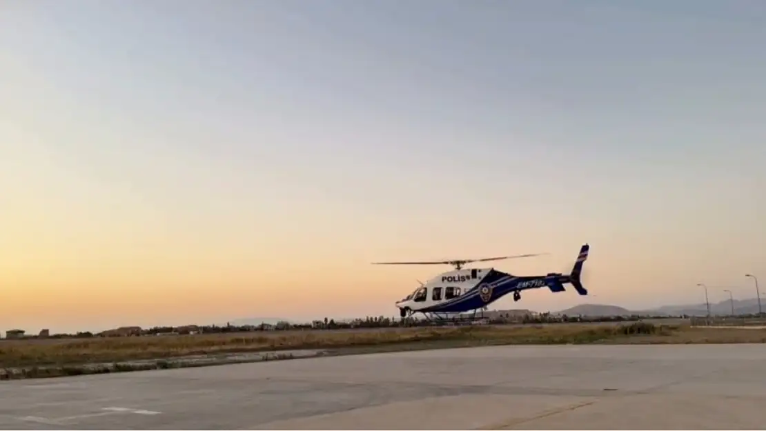 Van'da Helikopterli Operasyonda 5 Aranan Şahıs Yakalandı, Uyuşturucu ve Ceza Kesildi!