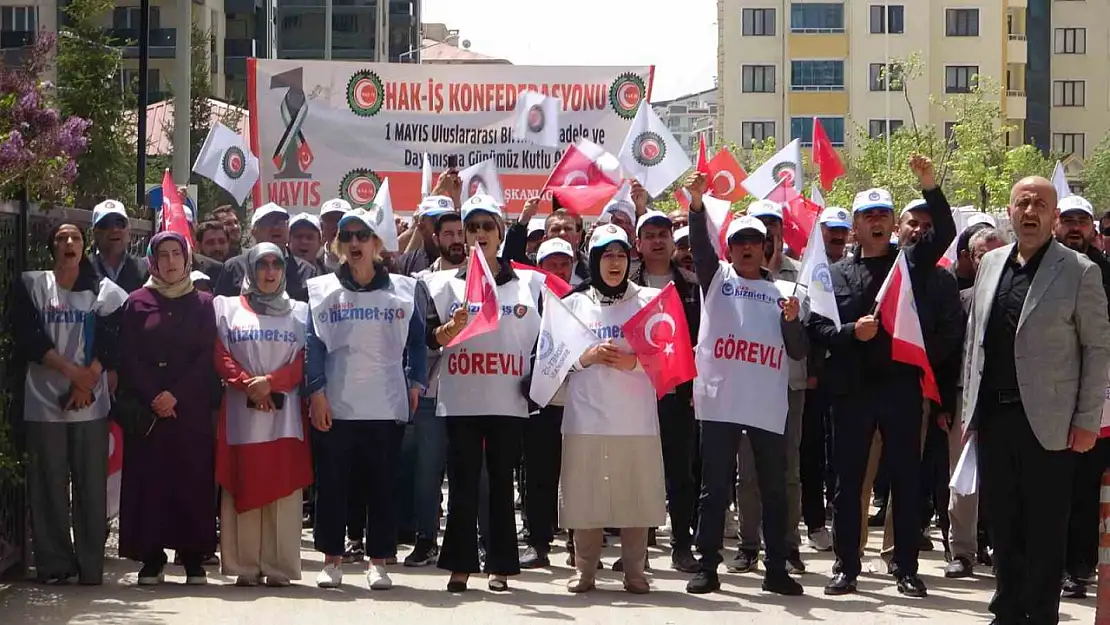 Van'da işten çıkarılan işçiler, 1 Mayıs'ı eylemde buruk geçirdi haklarını arıyorlar!
