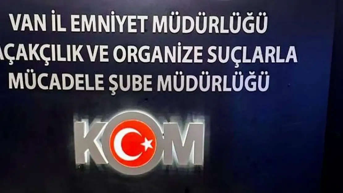 Van'da kaçakçılık operasyonları