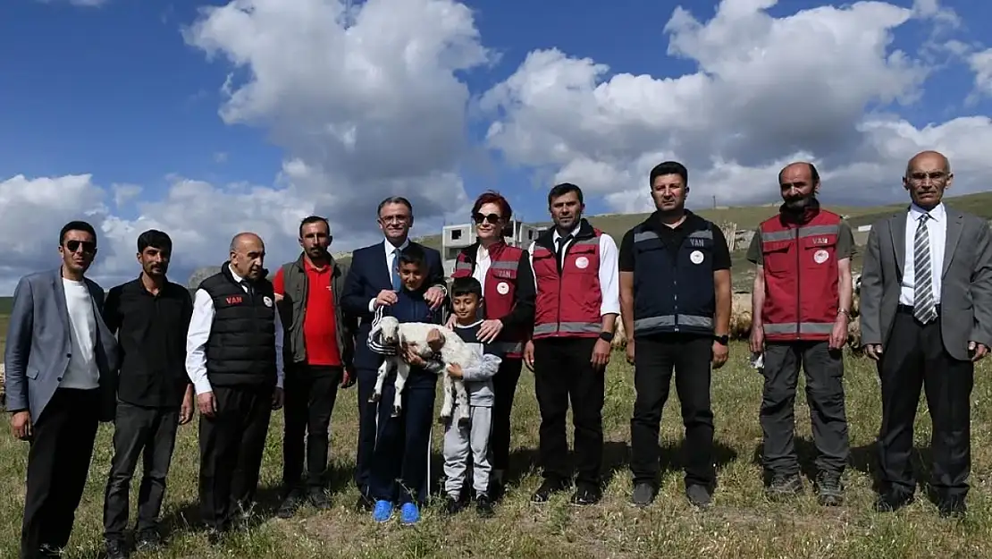 Van'da Koyunculuk Projesiyle 2.375 Çiftçiye 235 Bin Koyun Desteği Verildi