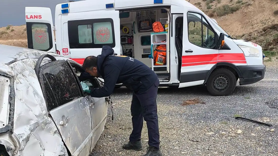 Van'da Meydana Gelen Trafik Kazasında Bir Kişi Yaralandı