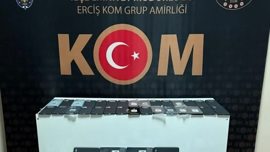 Van'da milyonluk cep telefonu operasyonu