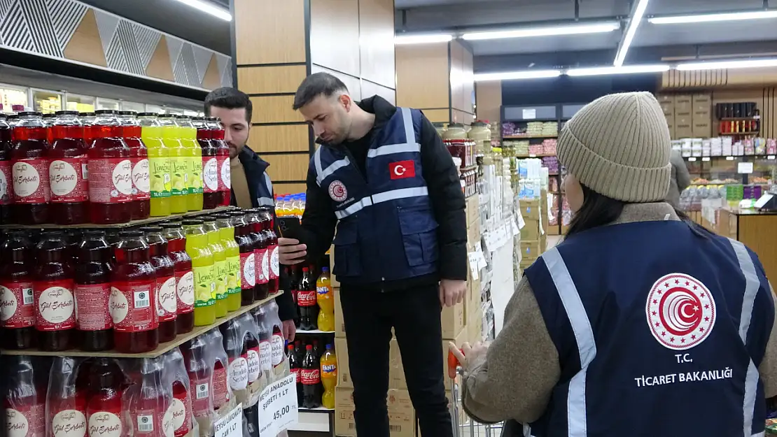 Van'da Ramazan öncesi marketlerde fiyat ve etiket denetimi