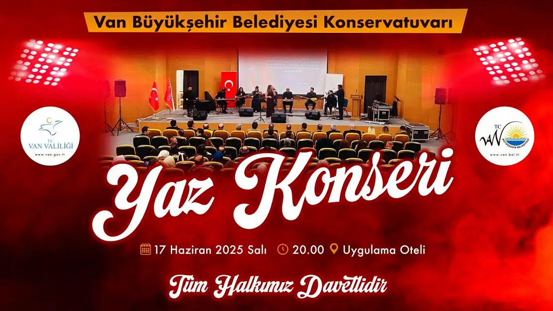 Van'da Ücretsiz Yaz Konseri Sanatseverleri Buluşturacak