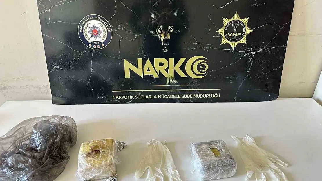 Van'da Uyuşturucu Operasyonu: 2 Kilodan Fazla Madde Yakalandı