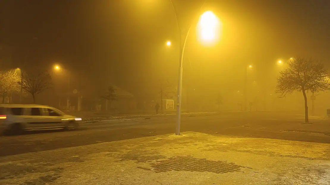 Van'da yoğun Sis ve dondurucu soğuklar yaşamı zorluyor