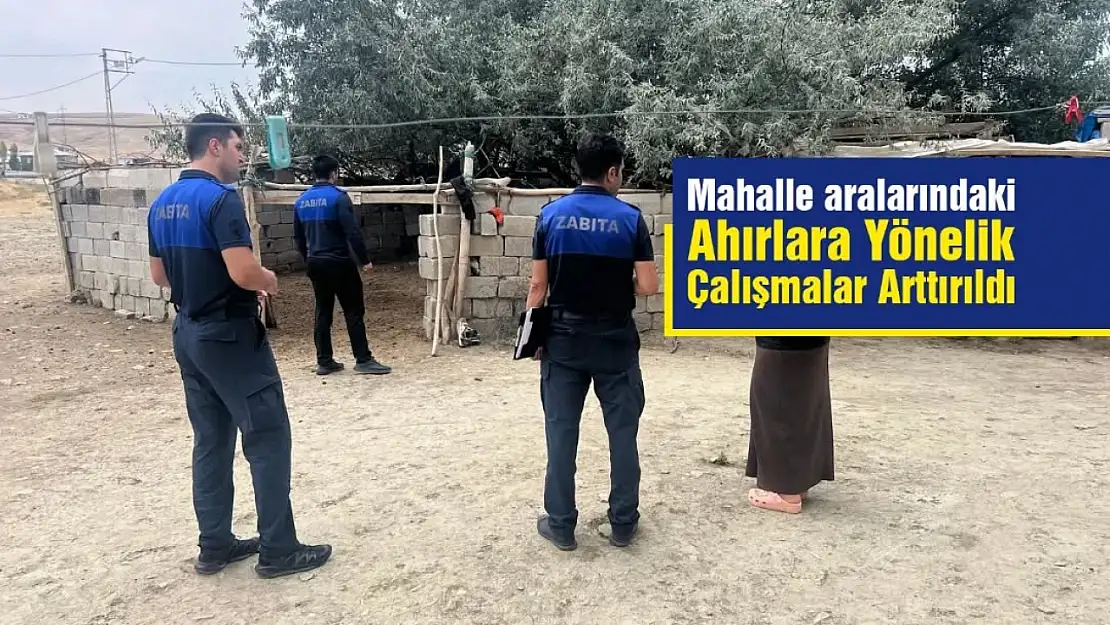 Van Edremit Belediyesi Ahır Denetimlerini Sıklaştırdı