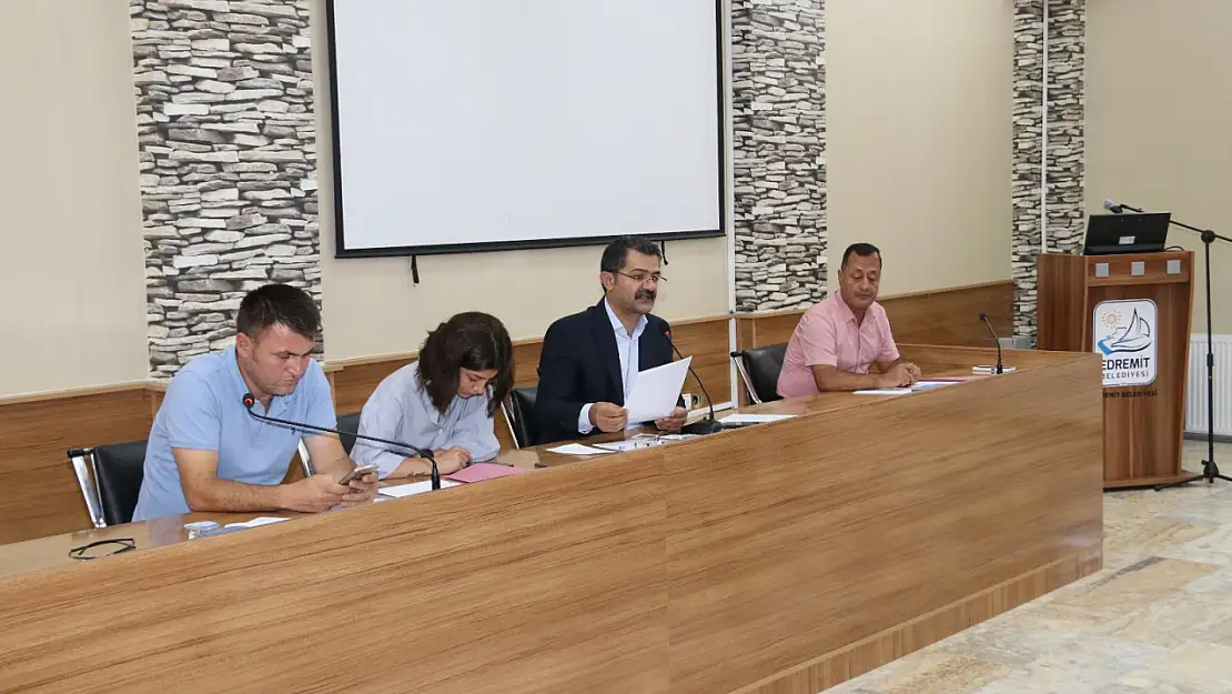Van Edremit Belediyesi Eylül Ayı Olağan Meclis Toplantılarına Başladı