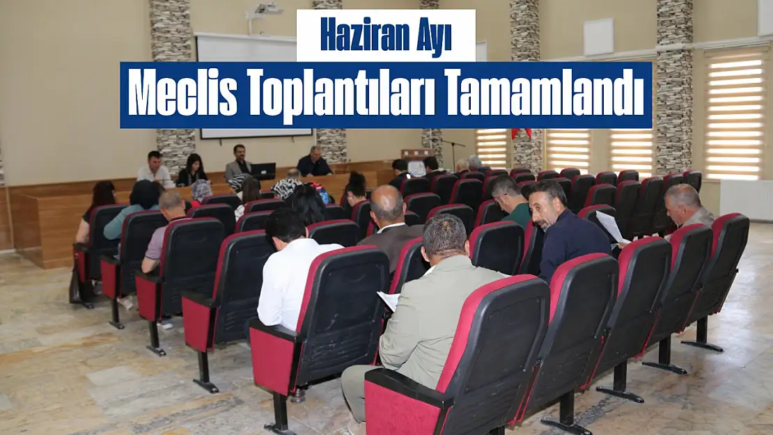 Van Edremit Belediyesi Haziran Meclis Toplantıları, Barış ve Dayanışma Temennileriyle Sonlandı