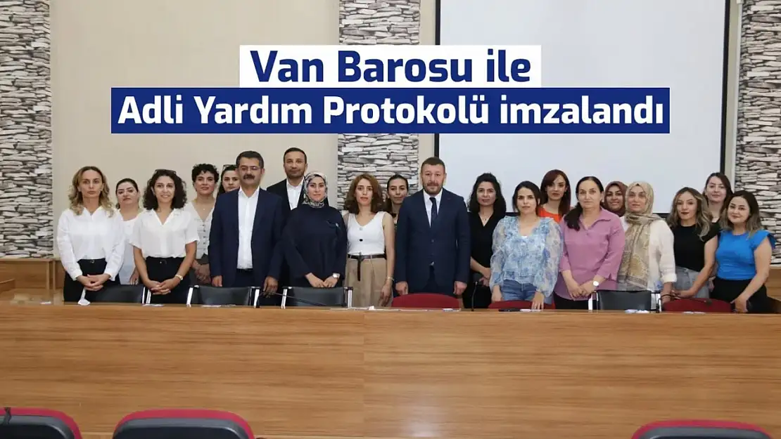 Van Edremit Belediyesi'nden kadınlara hukuki destek için protokol imzalandı