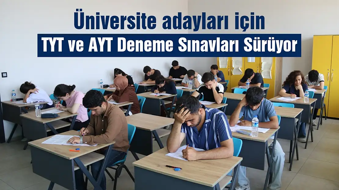 Van Edremit Belediyesi, üniversite adaylarına ücretsiz deneme sınavları ve kaynak kitap desteği sağlıyor
