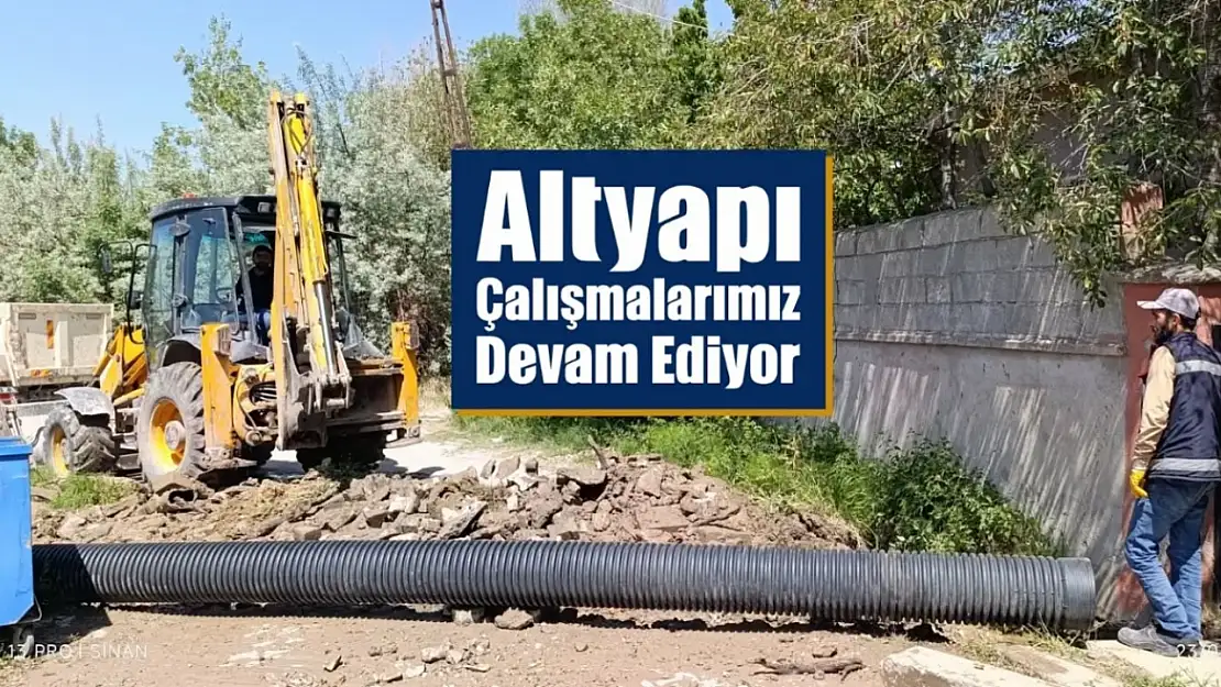 Van Edremit'te Drenaj Projeleriyle Su Birikintisine Son! Altyapı Çalışmaları Devam Ediyor