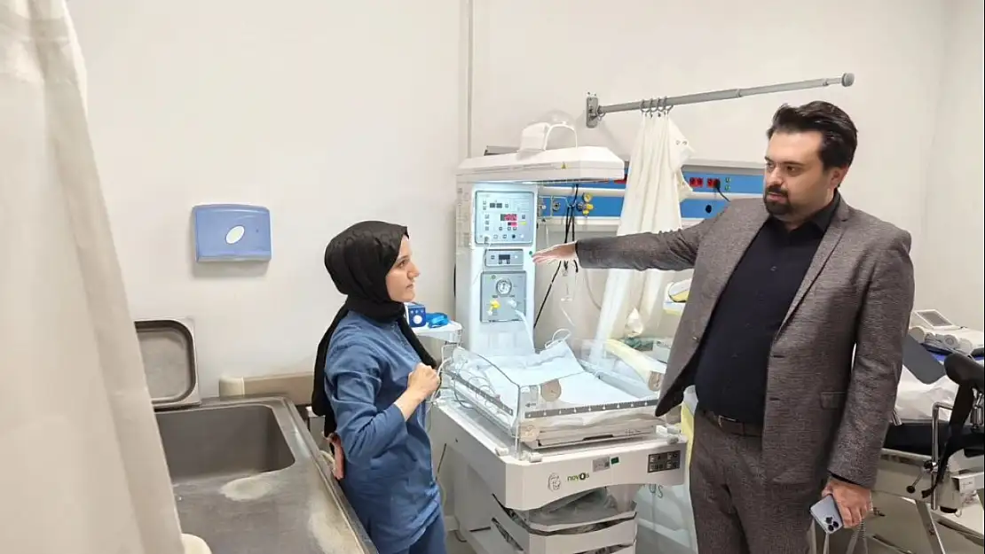 Van İl Sağlık Müdürü, Çaldıran Devlet Hastanesi'nde sağlık hizmetlerini değerlendirdi