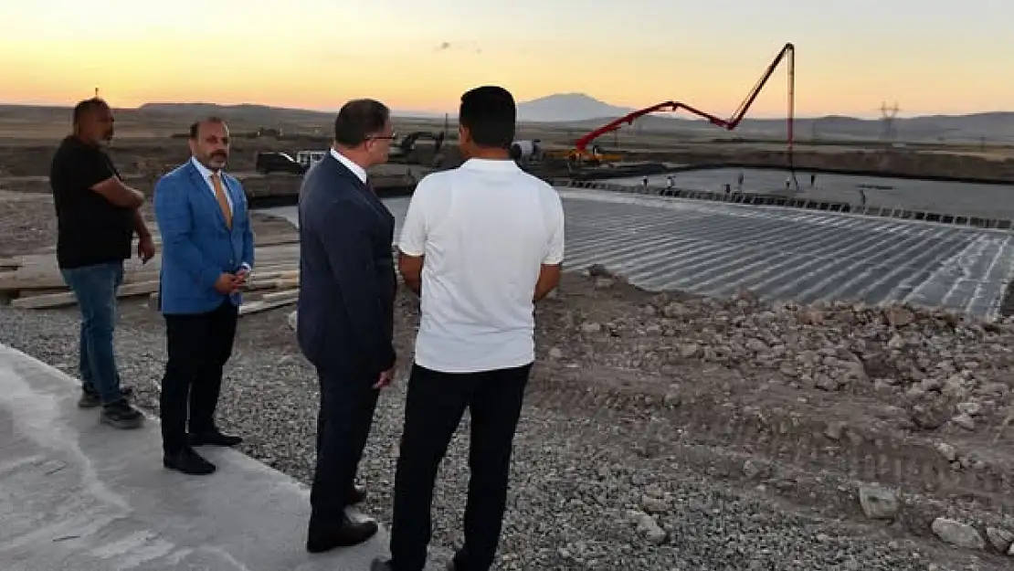 Van Valisi Ozan Balcı, Şehirler Arası Otobüs Terminali İnşaatında İncelemelerde Bulundu