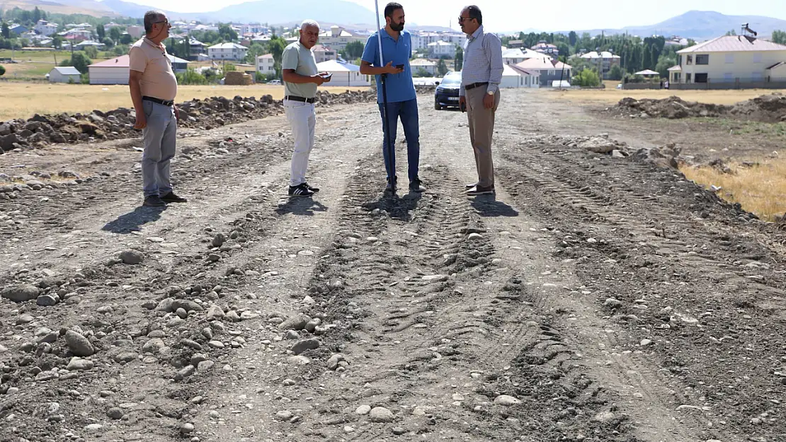 Varto'da Yeni İmar Yolu Çalışmalarıyla Ulaşım Kolaylaşıyor