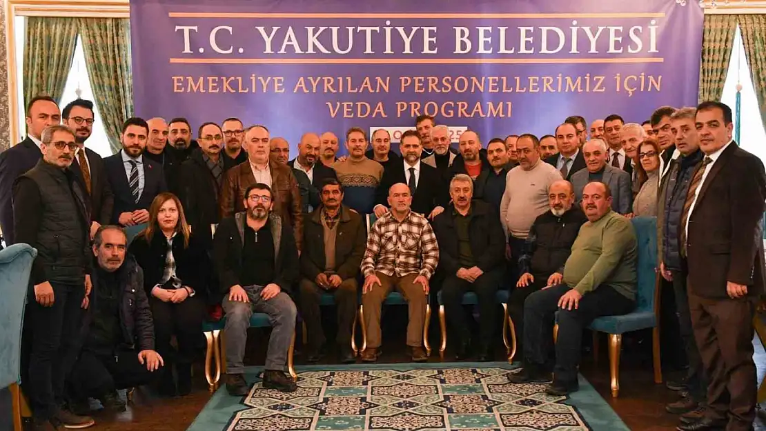 Yakutiye Belediyesi'nde emekli personele vefa programı