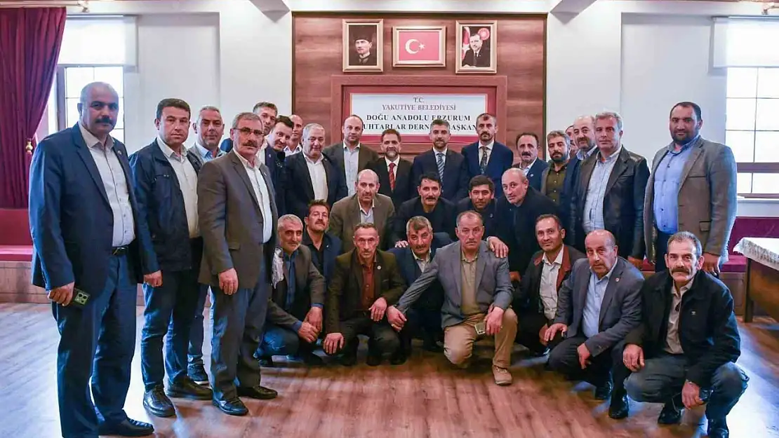 Yakutiye'de Muhtarlarla İstişare Toplantısı Düzenlendi