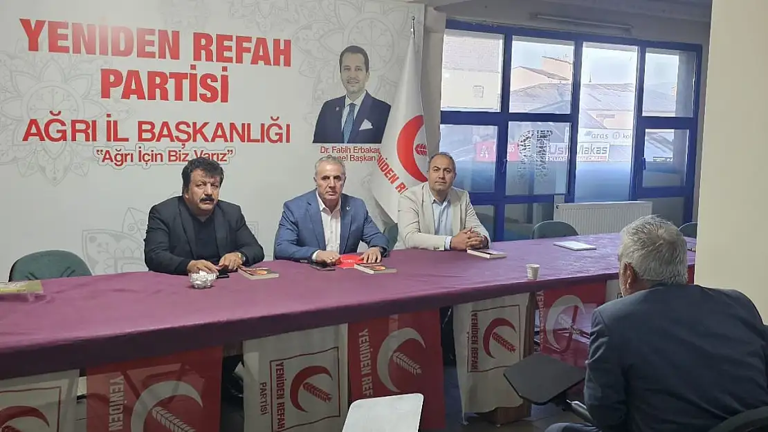 Yeniden Refah Partisi Ağrı İl Başkanlığı'ndan halkın geçim ve aile sorunlarına vurgu