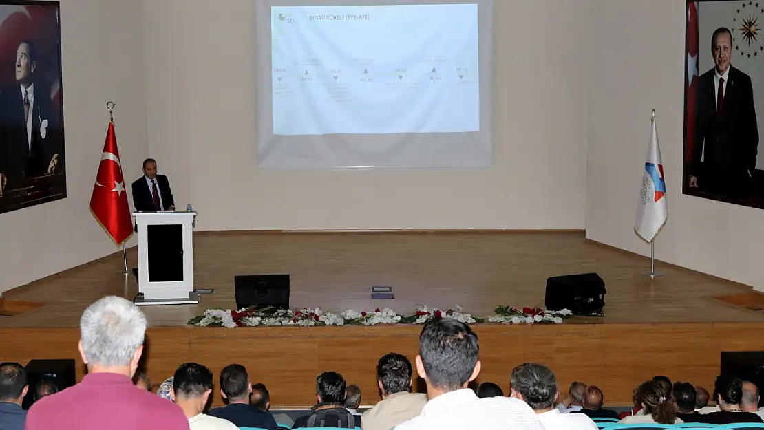 YKS öncesi Ağrı'da kritik toplantı
