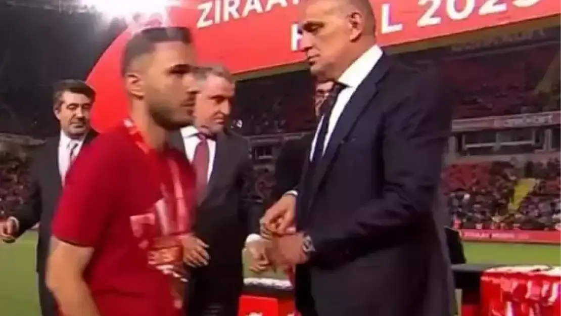 (ZTK – Final) TFF Başkanı İbrahim Hacıosmanoğlu'nu elini sıkmayan Serhat Doğan kimdir?