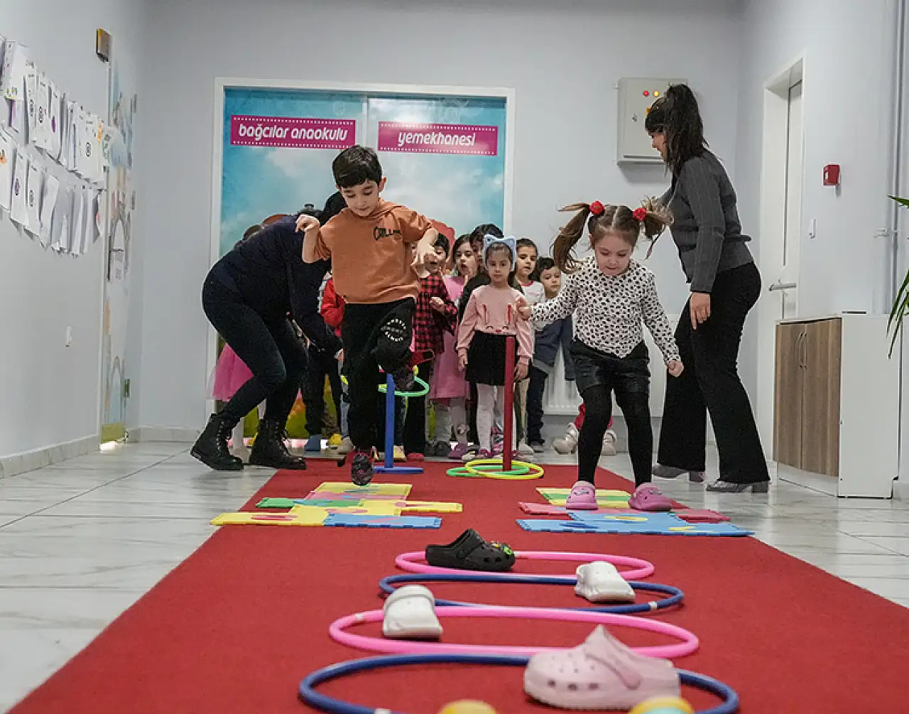 Diyarbakır'da anaokulu öğrencilerinin sosyal becerileri gelişiyor